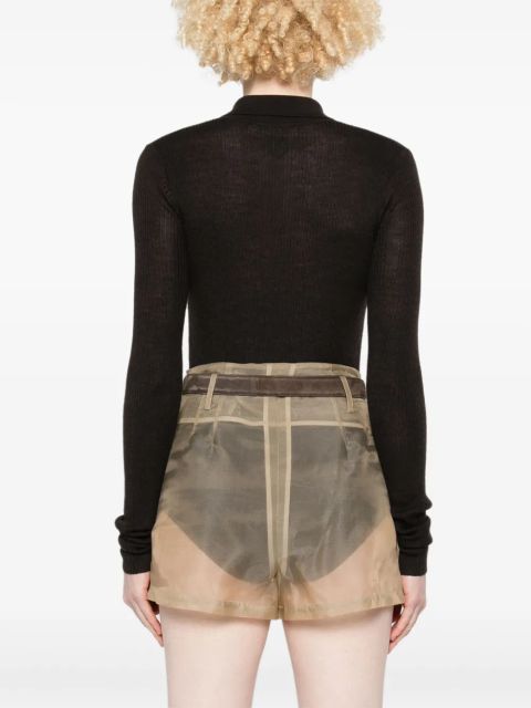 The Frankie Shop Solana bodysuit - Brown