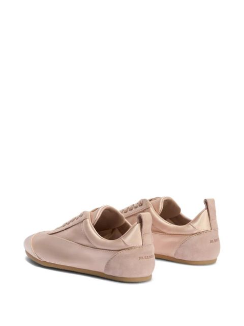 Jil Sander lace-up front sneakers - Neutrals