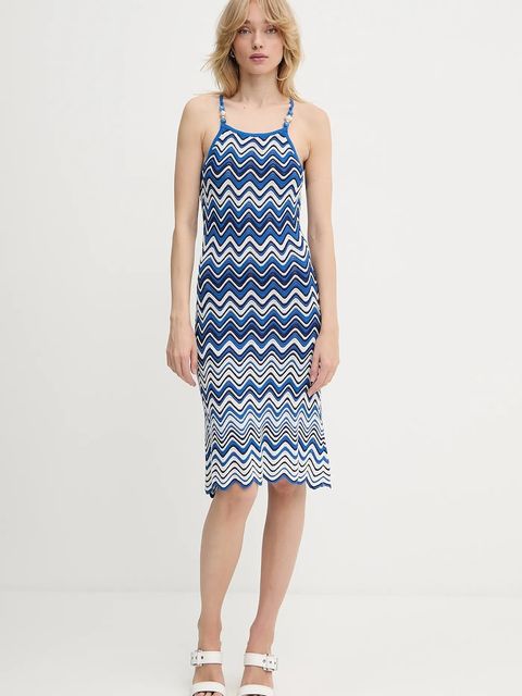 Morgan sukienka kolor niebieski mini dopasowana RMELAN - zdjęcie produktu nr 1