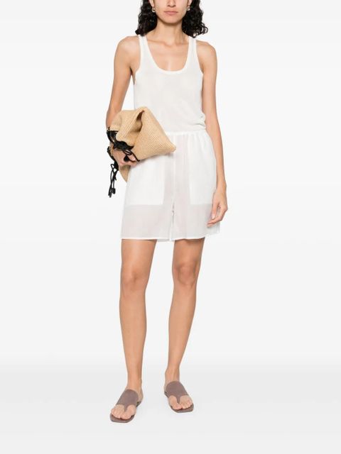 TOTEME Summer shorts - White
