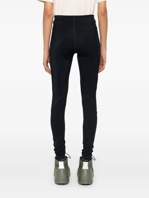 Jil Sander logo-print leggings - Blue