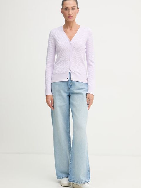 Calvin Klein Jeans kardigan damski z bawełną - zdjęcie produktu nr 1