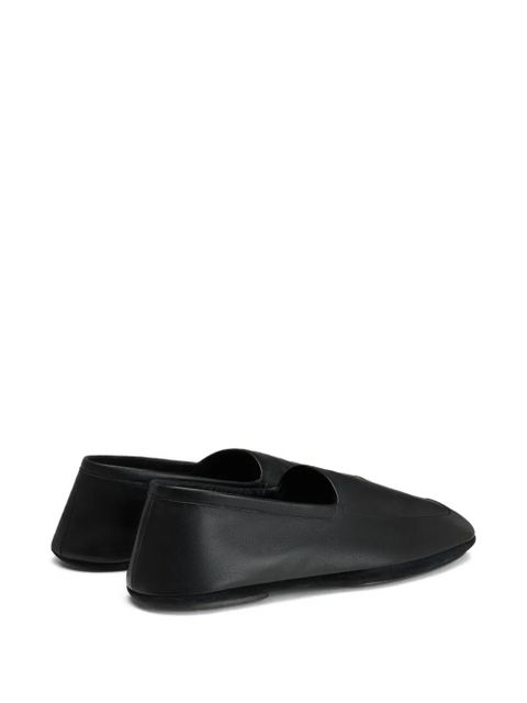 LEMAIRE slip-on square-toe loafers - Black - zdjęcie produktu nr 2