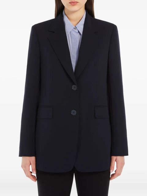 Max Mara single-breasted blazer - Blue - zdjęcie produktu nr 2