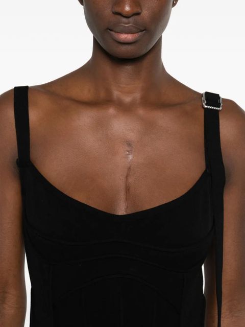 The Attico Panel dress - Black