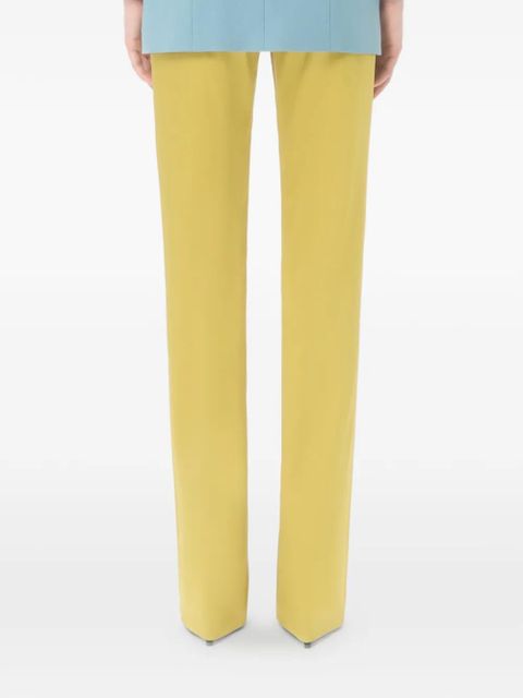 Valentino Garavani Double Duchesse Stretch Trousers - Green