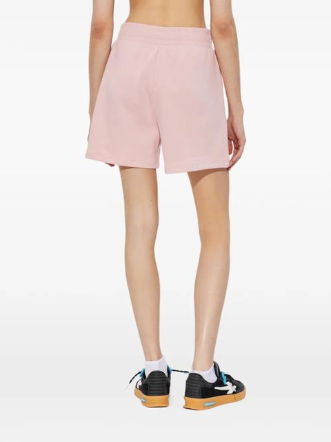 Moschino logo-print shorts - Pink