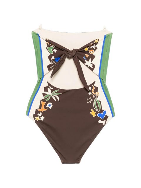 ALEMAIS Maroc swimsuit - Brown - zdjęcie produktu nr 2
