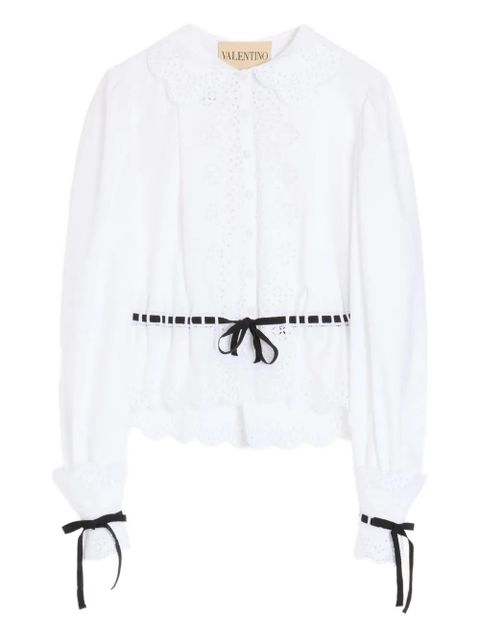 Valentino Garavani long-sleeves shirt - White - zdjęcie produktu nr 1