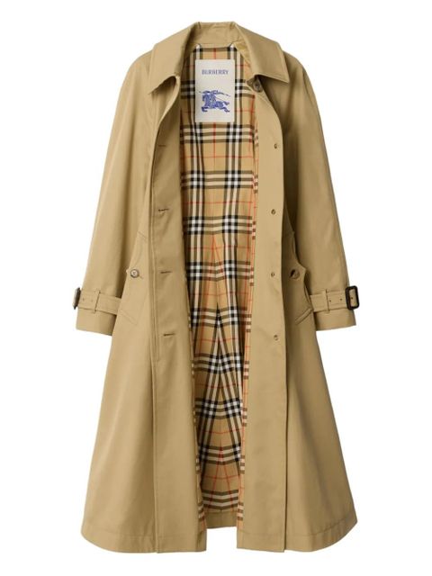 Burberry belted gabardine car coat - Neutrals