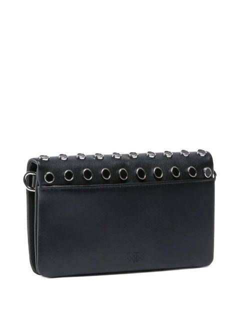 PINKO eyelet logo crossbody bag - Black - zdjęcie produktu nr 2