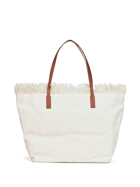 MC2 Saint Barth fringed-edge shoulder bag - Neutrals - zdjęcie produktu nr 2