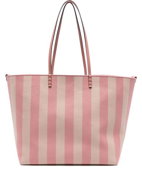 FENDI large striped tote bag - Pink - zdjęcie produktu nr 1