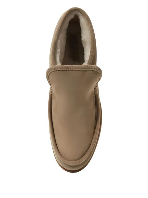 Yves Salomon Merinillo leather slip-on boots - Brown - zdjęcie produktu nr 2