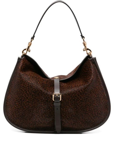 ETRO medium leopard-print shoulder bag - Brown - zdjęcie produktu nr 1