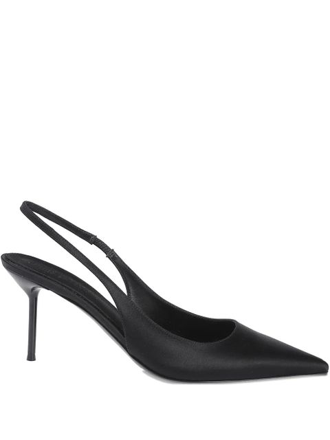 Paris Texas 70mm slingback heeled pumps - Black