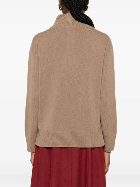 Max Mara cashmere high-neck sweater - Neutrals