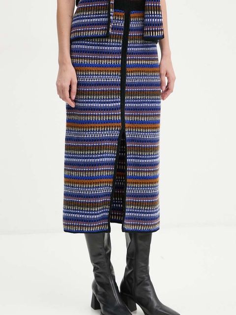 BA&SH spódnica z domieszką wełny - zdjęcie produktu nr 1