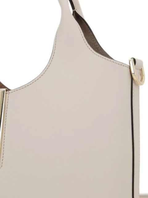Tod's mini leather tote bag - Neutrals