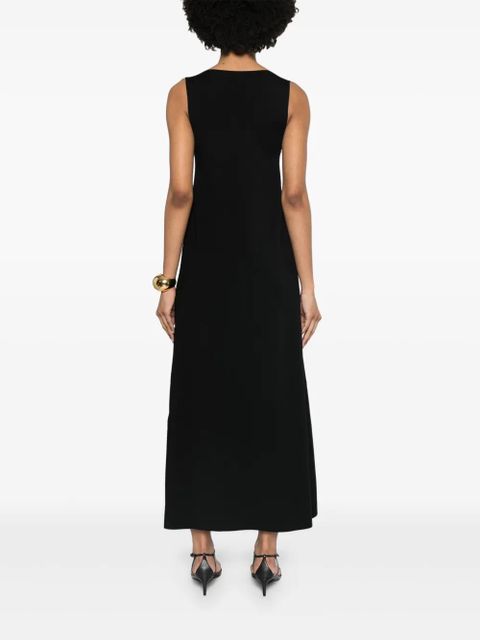 KHAITE Keran midi dress - Black - zdjęcie produktu nr 2