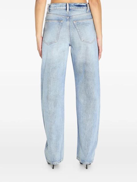 Alexander Wang Float rhinestone jeans - Blue - zdjęcie produktu nr 2