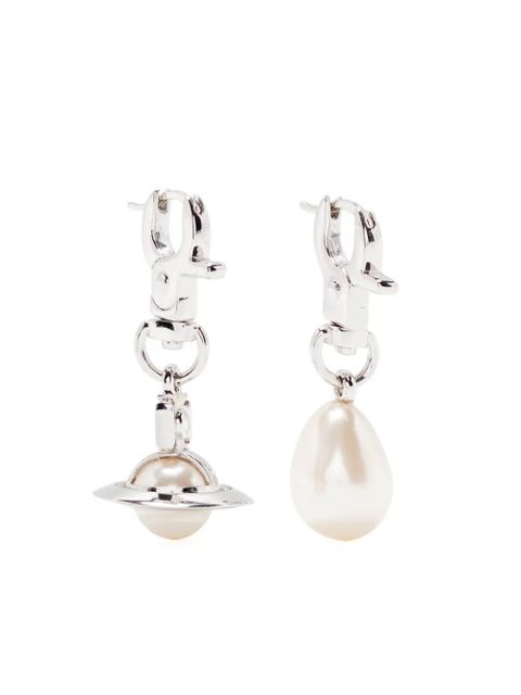 Vivienne Westwood Claude drop earrings - Silver - zdjęcie produktu nr 1