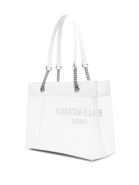 Balenciaga medium Duty Free tote bag - White