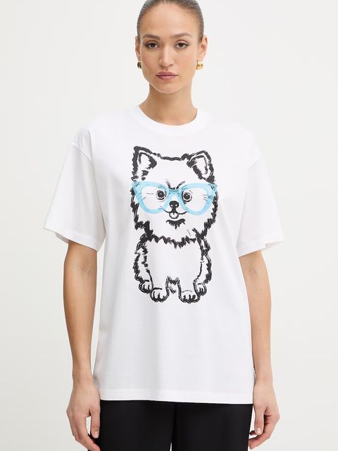 Twinset t-shirt damski bawełniany - zdjęcie produktu nr 1