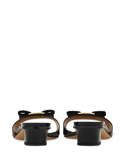 Ferragamo Vara bow-detail sandals - Black - zdjęcie produktu nr 2