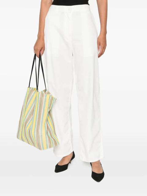 The Row Sharka wide-leg trousers - White