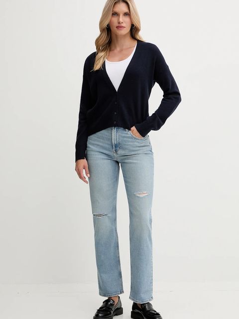 Calvin Klein Jeans jeansy damskie high waist LV047D742G - zdjęcie produktu nr 2