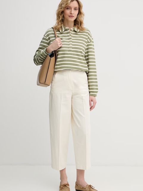 United Colors of Benetton longsleeve damski bawełniany - zdjęcie produktu nr 1