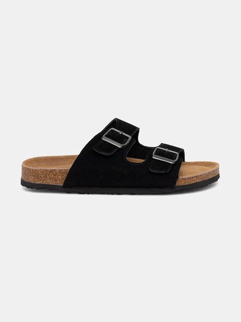 Answear.LAB klapki damskie zamszowe - zdjęcie produktu nr 1