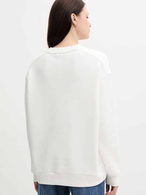 Tommy Hilfiger bluza damska kolor biały z aplikacją WW0WW45752