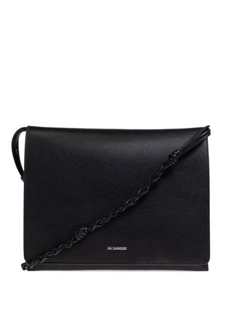 Jil Sander braided-strap shoulder bag - Black - zdjęcie produktu nr 1