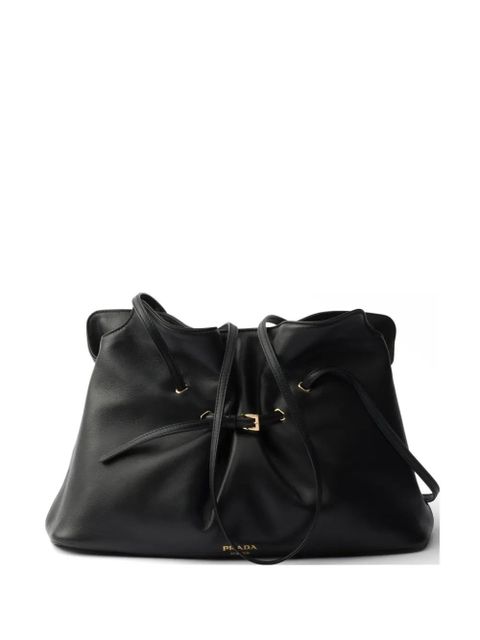 Prada Dada large nappa leather tote bag - Black - zdjęcie produktu nr 1