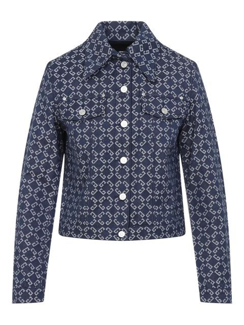 Givenchy monogram-jacquard jacket - Blue - zdjęcie produktu nr 1
