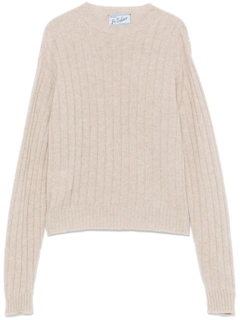 Prada recycled-cashmere sweater - Neutrals