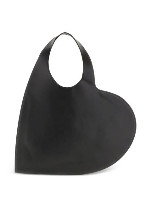Coperni Heart leather shoulder bag - Black
