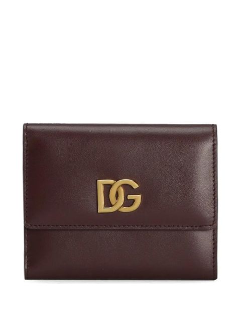 Dolce & Gabbana DG-plaque wallet - Red - zdjęcie produktu nr 1
