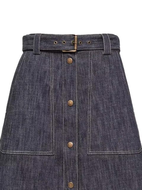 Moncler belt button skirt - Blue - zdjęcie produktu nr 2