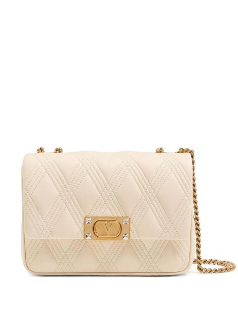 Valentino Garavani medium Quiltie 67 shoulder bag - Neutrals