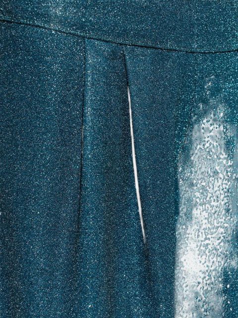 Oséree lurex palazzo pants - Blue