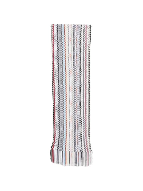 Missoni Vida fringed scarf - Neutrals - zdjęcie produktu nr 1