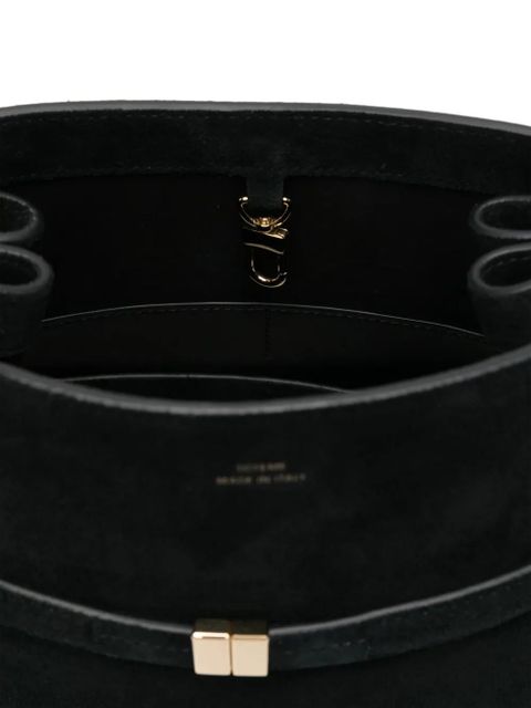 TOTEME belted bucket bag - Black