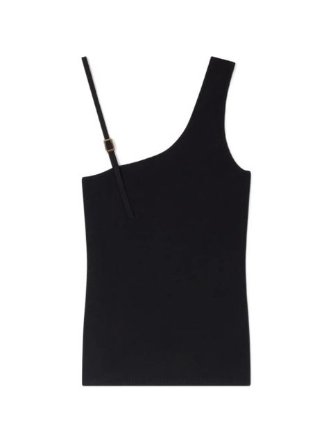 SANDRO asymmetric knit jumper - Black - zdjęcie produktu nr 1