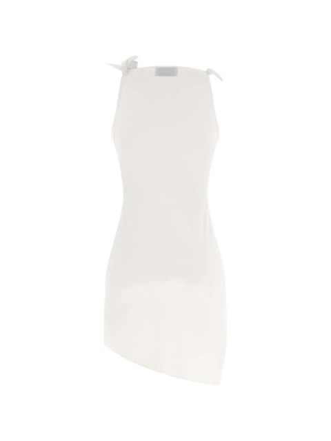 Coperni flower asymmetric dress - White - zdjęcie produktu nr 2