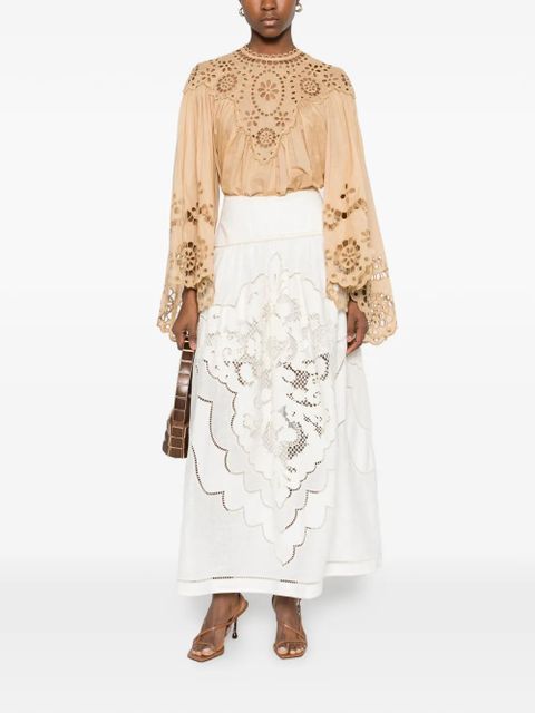 ZIMMERMANN embroidered blouse - Neutrals - zdjęcie produktu nr 2