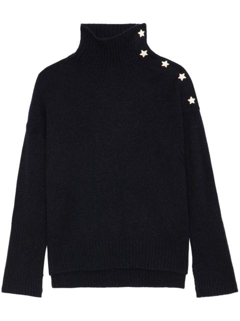 Zadig&Voltaire Alma Bijoux jumper - Blue - zdjęcie produktu nr 1