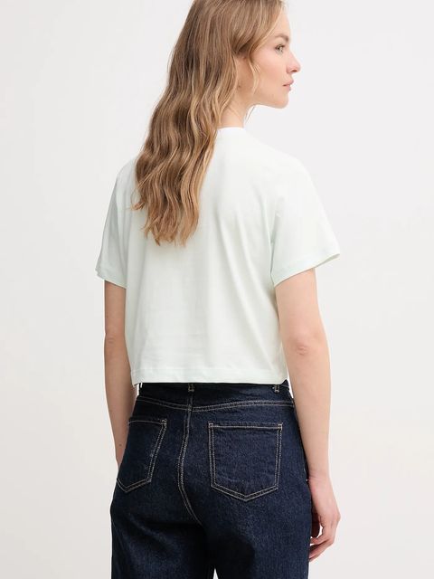 Guess t-shirt bawełniany FILANTA damski kolor zielony V5GI18 I3Z14 - zdjęcie produktu nr 2